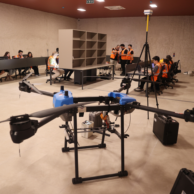 Nevşehir'de bir firma etkin ve hızlı müdahale için "Asayiş dronu" üretti