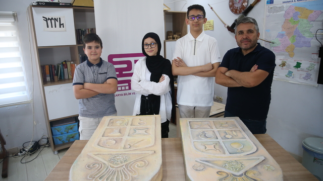 BİLSEM öğrencileri, Roma dönemi mezar taşlarındaki sembollere ışık tutuyor