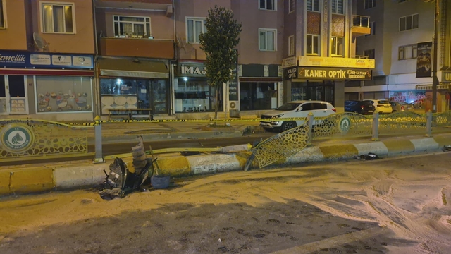 Edirne'de taksiyle çarpışan otomobilin sürücüsü yaralandı