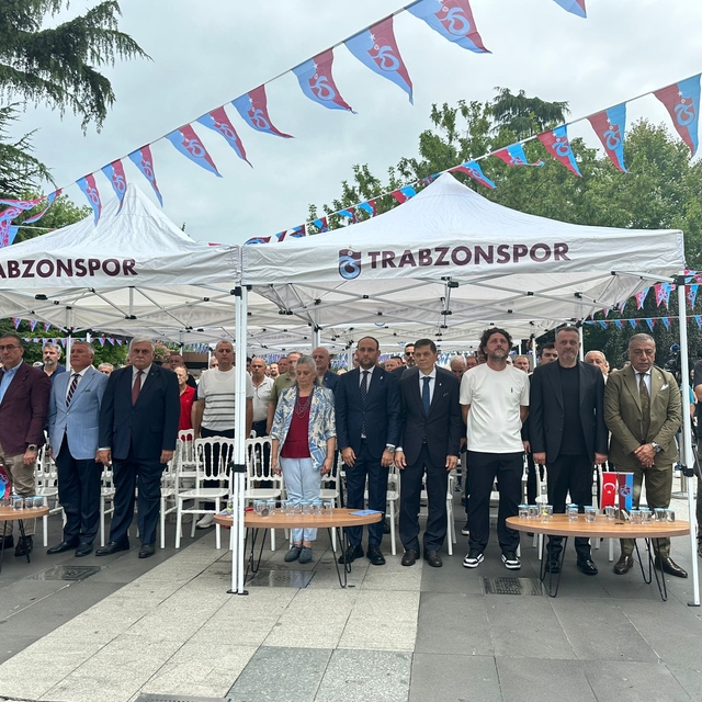 Trabzonspor'un 58'inci kuruluş yıldönümü kutlandı
