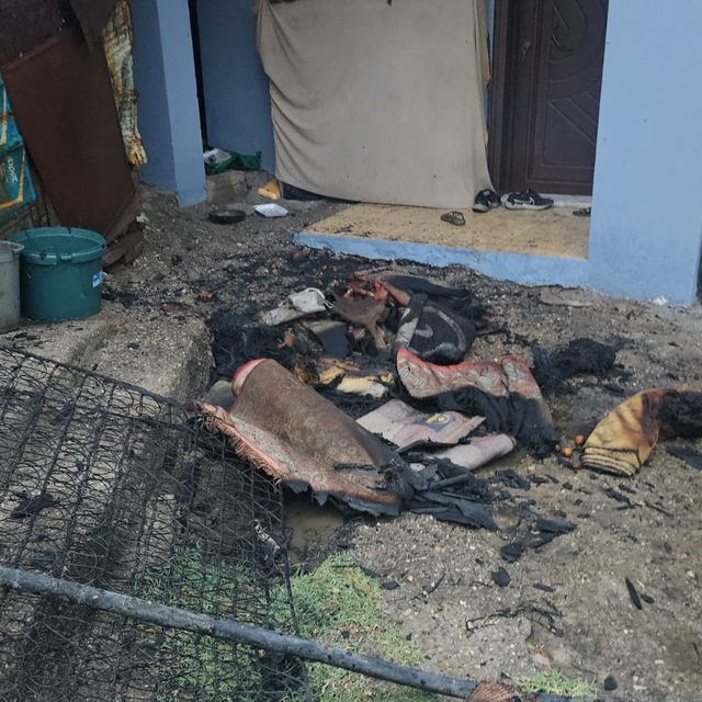 Karabük'te evde çıkan yangın söndürüldü