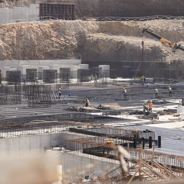 Hatay İskenderun'da 600 yataklı devlet hastanesinin inşası sürüyor