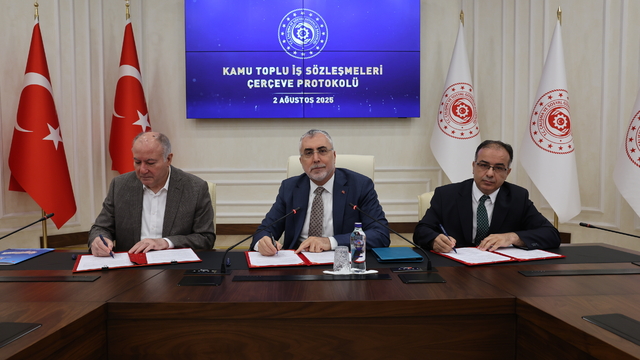 Bakan Işıkhan'dan Kamu Toplu İş Sözleşmeleri Çerçeve Protokolü'ne ilişkin açıklama: