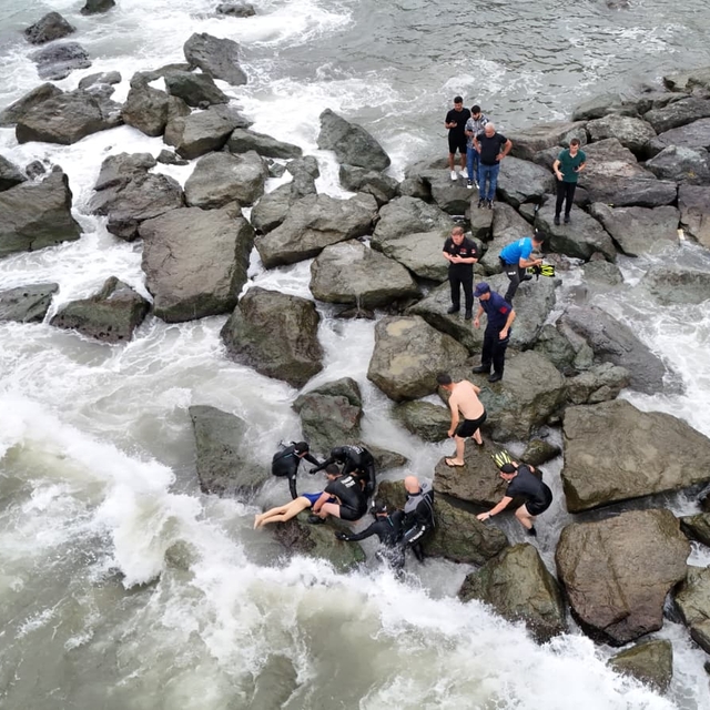 Afgan uyruklu kadın denizde boğuldu