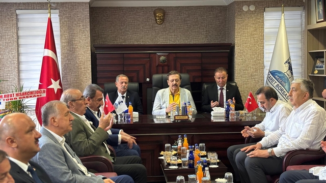 TOBB Başkanı Hisarcıklıoğlu'ndan taziye ziyareti