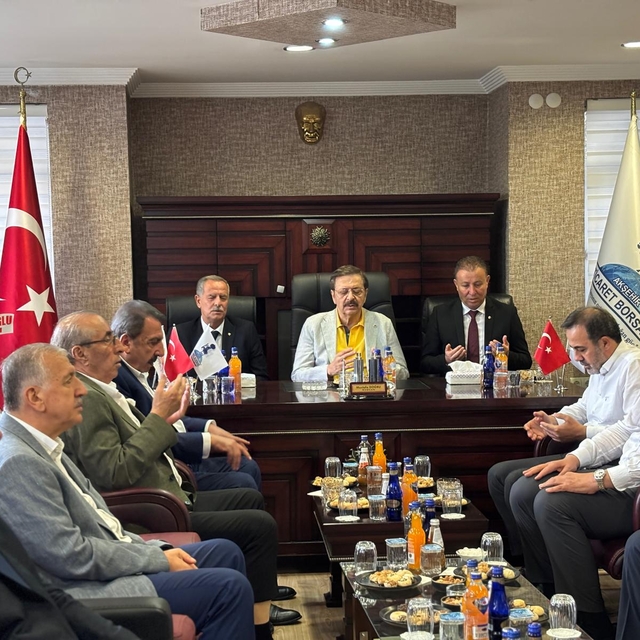 TOBB Başkanı Hisarcıklıoğlu'ndan taziye ziyareti