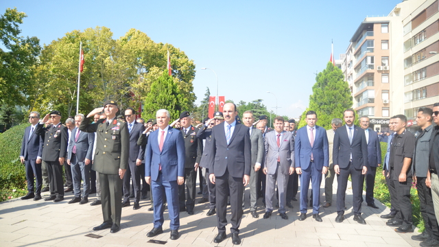 Atatürk'ün Konya'ya gelişinin 105. yıl dönümü törenle kutlandı