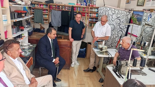 Vize Kaymakamı Balaban, yılın ahisini ziyaret etti