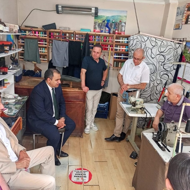 Vize Kaymakamı Balaban, yılın ahisini ziyaret etti