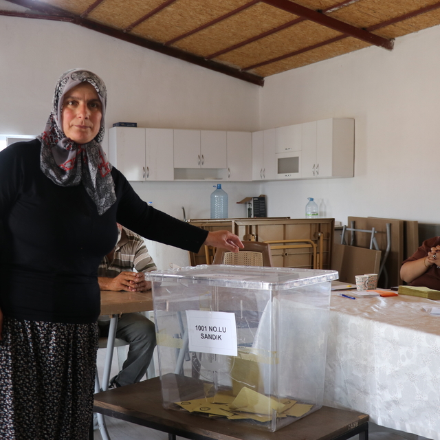 Yozgat'ta Eskiören köyünün mahalle olması için halk oylaması yapılıyor