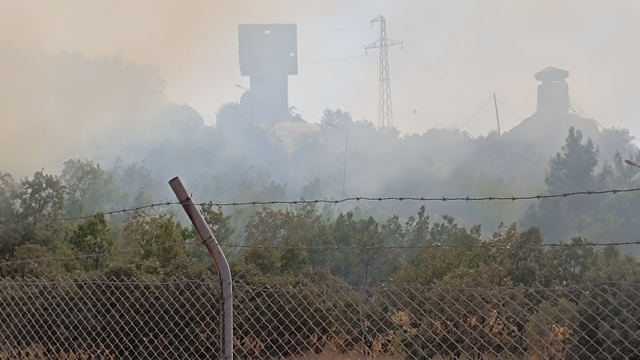 Şırnak'ta örtü yangını