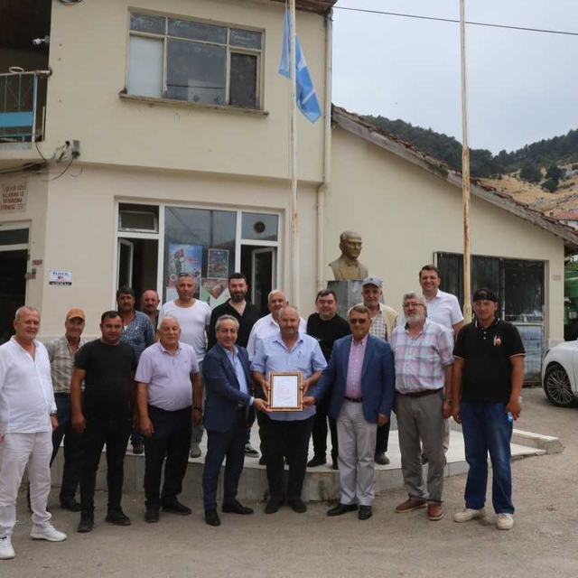 BESOB'tan yangın bölgesine destek ziyareti