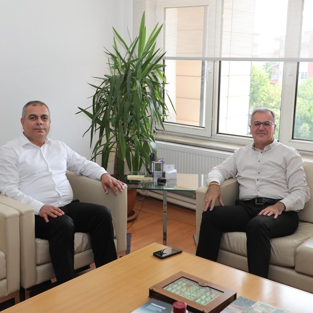 Başkan Özdoğan, KASKİ Genel Müdürü Çağan ile toplantı gerçekleştirdi