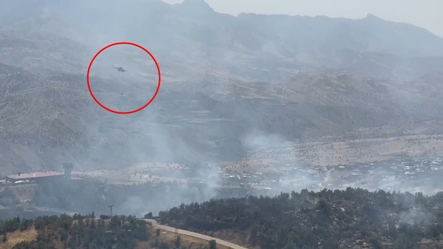 Şırnak'ta örtü yangını (2)