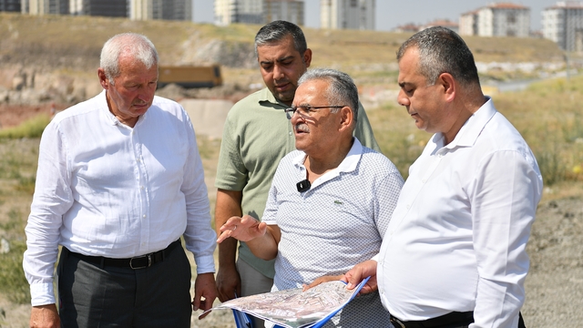 Başkan Büyükkılıç, KASKİ'nin altyapı çalışmalarını inceledi