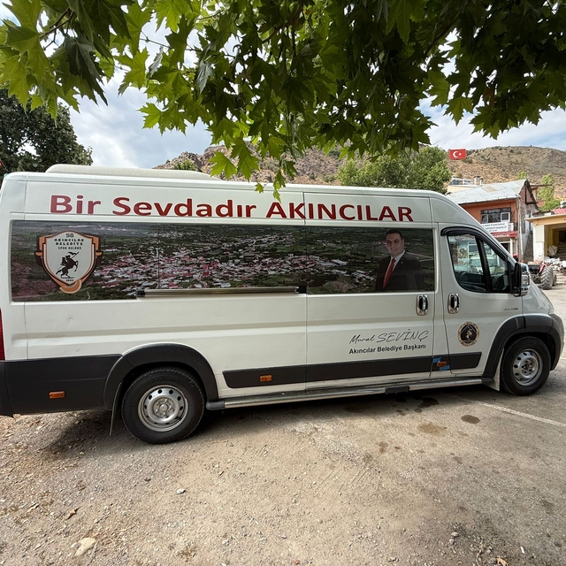 Akıncılar Belediyesi araç filosunu güçlendirdi