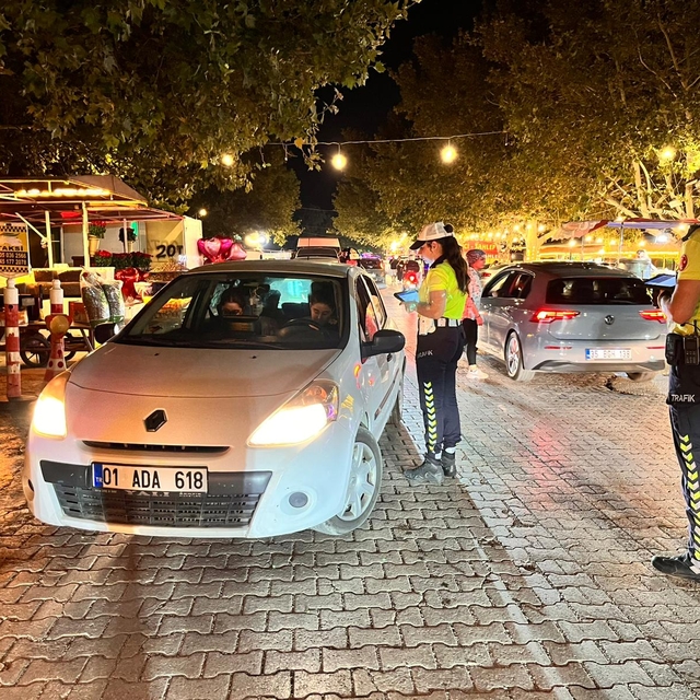 Adana'da trafik denetimi yapıldı