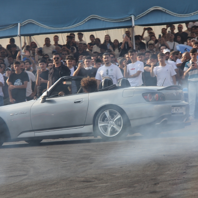 Sivas'ta 'drift' tutkunları için özel pist açıldı