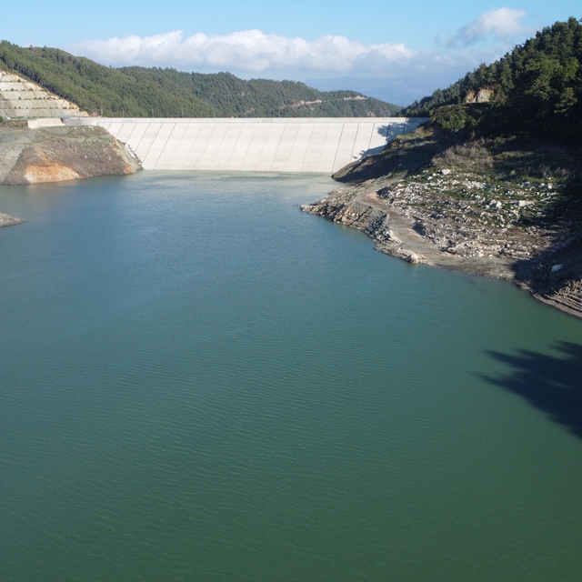 Karaçay Barajı'nın doluluk oranı yüzde 19'a düştü