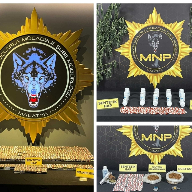 Malatya'da uyuşturucu operasyonunda 9 tutuklama