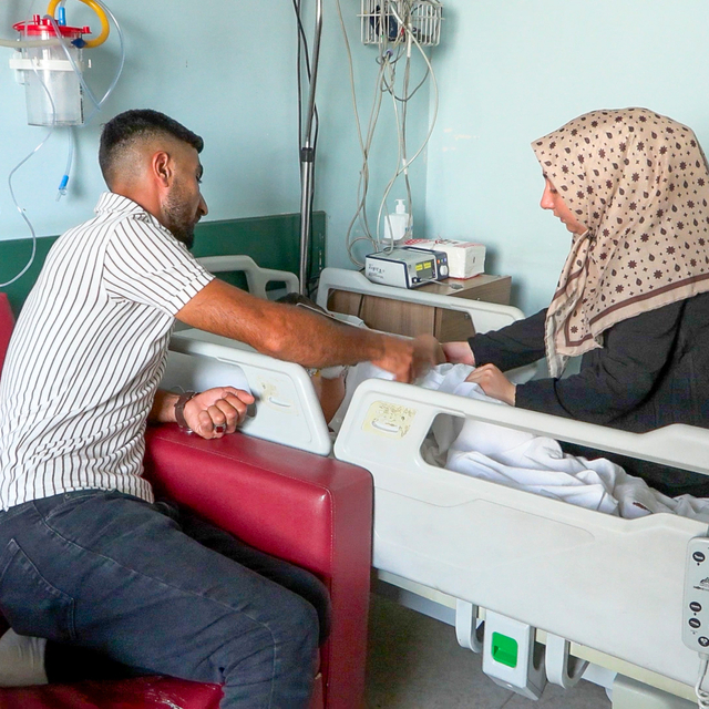 Doğuştan kalp rahatsızlığı bulunan küçük Miran, Diyarbakır'daki tedaviyle h...