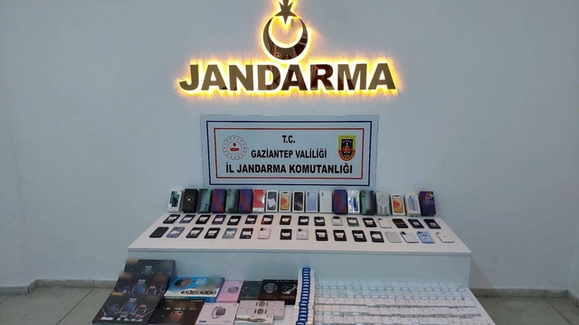 Gaziantep'te kaçakçılık operasyonunda 1 şüpheli yakalandı