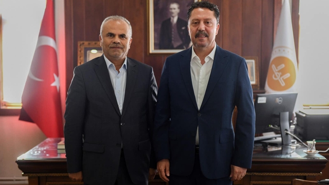 Beypazarı Belediye Başkanı Kasap'tan ilçe müftüsü Süsün'e ziyaret