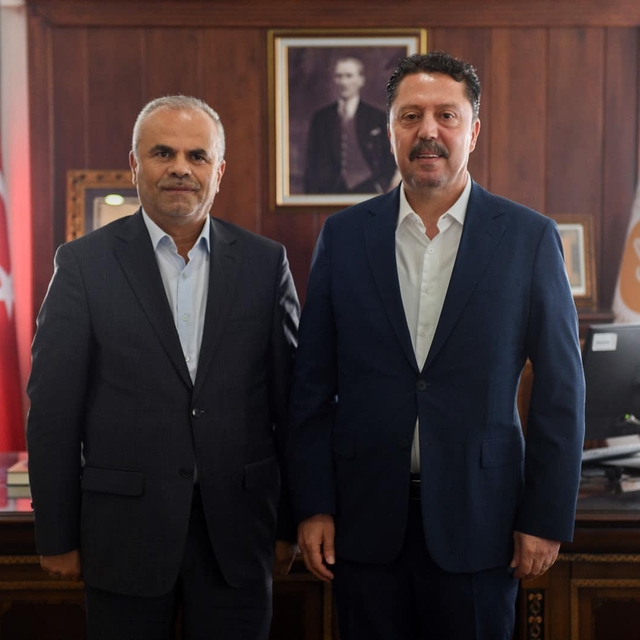 Beypazarı Belediye Başkanı Kasap'tan ilçe müftüsü Süsün'e ziyaret