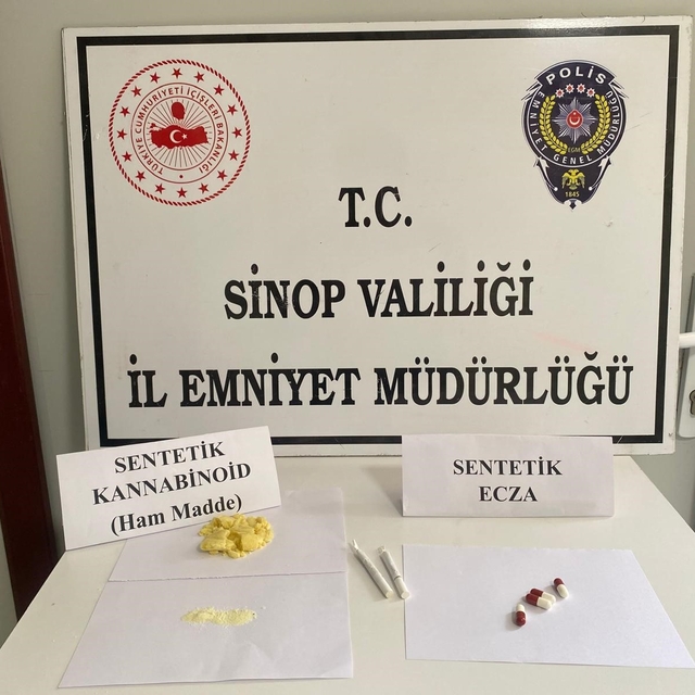 Sinop'ta uyuşturucu operasyonunda 2 şüpheli tutuklandı