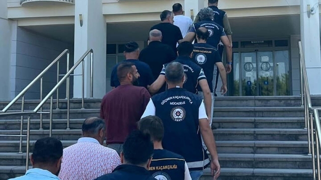 Bodrum'da 7 göçmen kaçakçılığı şüphelisi tutuklandı