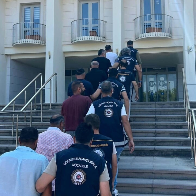 Bodrum'da 7 göçmen kaçakçılığı şüphelisi tutuklandı