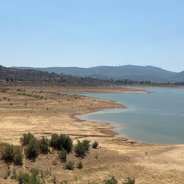 Bodrum'u besleyen barajların su seviyesi düştü