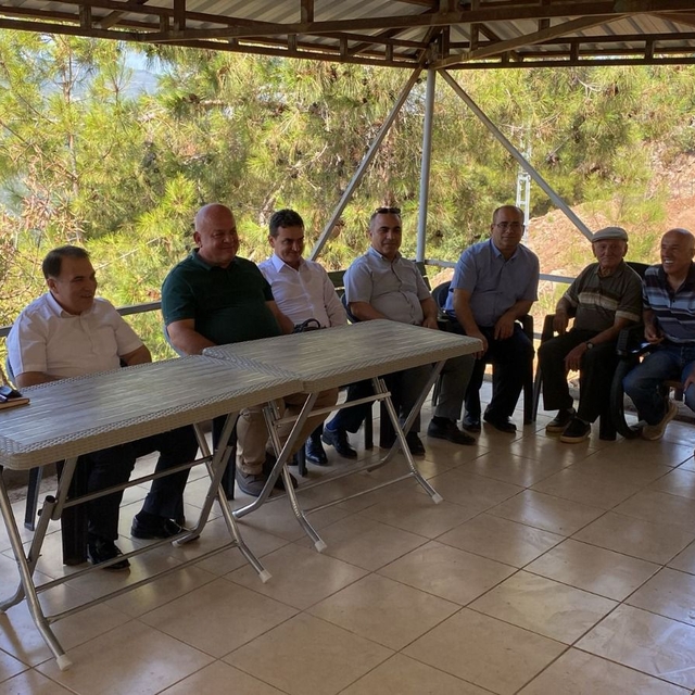 Anamur Kaymakamı Kemal Duru vatandaşlarla bir araya geldi