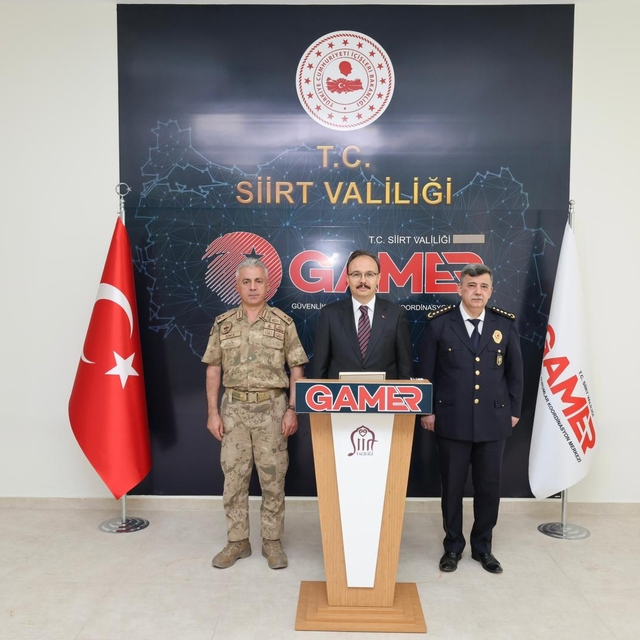 Siirt'te "Asayiş ve Güvenlik Değerlendirme Toplantısı" düzenlendi