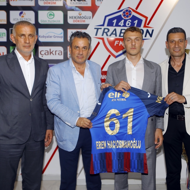 TFF Başkanı Hacıosmanoğlu, 1461 Trabzon Futbol Kulübünü ziyaret etti