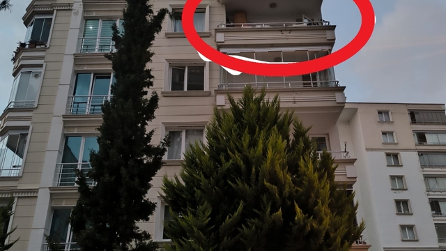 Kedisini yakalamaya çalışırken 5'inci kattan düşüp, yaralandı