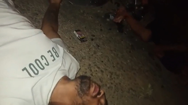 Motosikletiyle kaza yapıp, sosyal medyada paylaştığı video ile yardım istedi