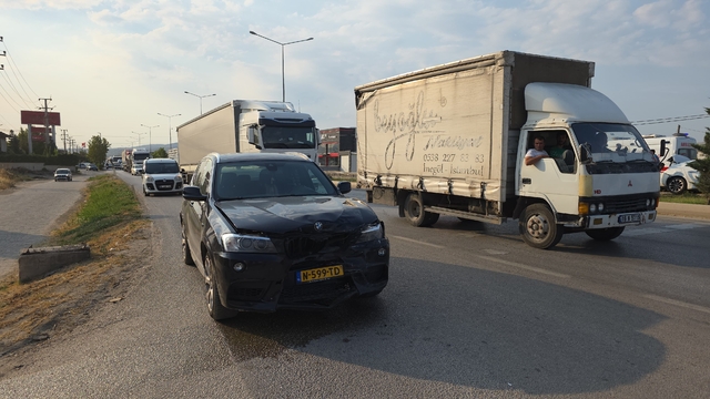 Bursa'da trafik kazasında bir kişi yaralandı