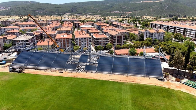 Muğla Atatürk Stadı için 24 saat çalışma kararı