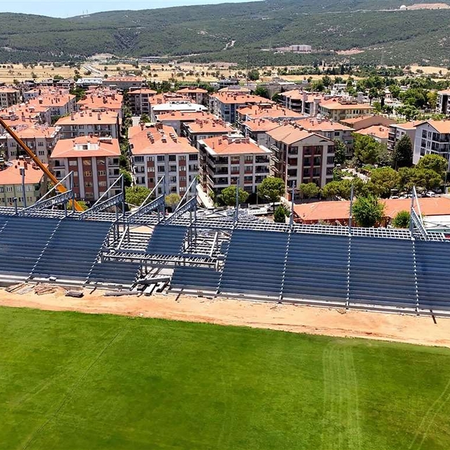 Muğla Atatürk Stadı için 24 saat çalışma kararı