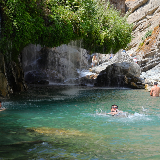 Sineber Kanyonu doğal serinlik arayanların uğrak noktası oldu
