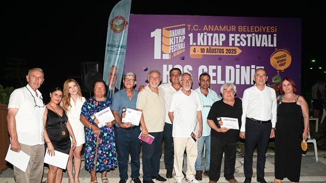 Anamur'da düzenlenen Kitap Festivali başladı