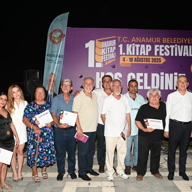 Anamur'da düzenlenen Kitap Festivali başladı