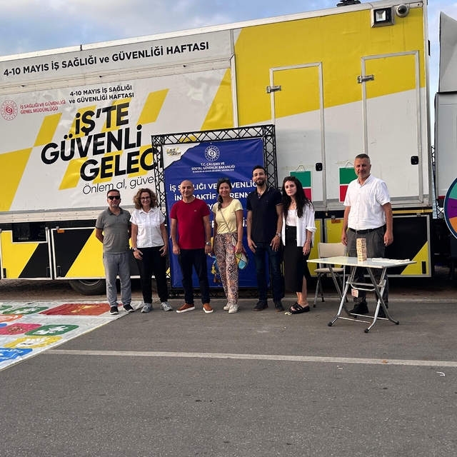 "İş'te Güvenli Gelecek Tırı" Samsun'da