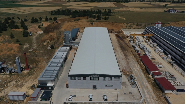 Fabrikanın talaşı enerji olarak geri dönüyor