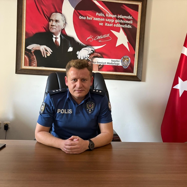 Suşehri İlçe Emniyet Müdürü Güzel görevine başladı