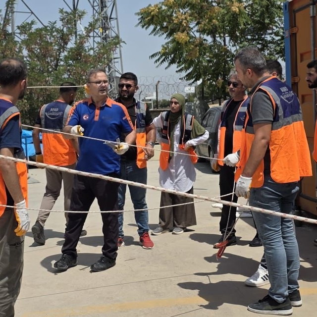 Batman'da AFAD gönüllülerine saha eğitimi verildi