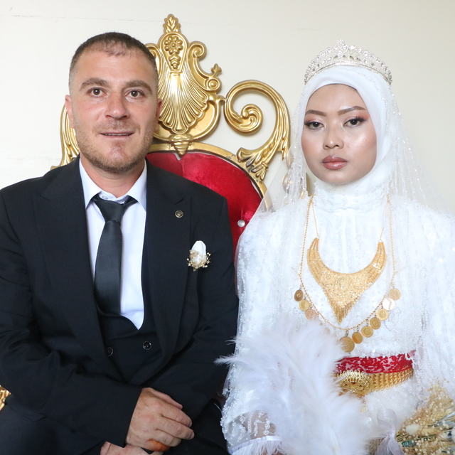 Yüksekova'ya Endonezyalı gelin