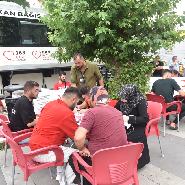 Görele'de kan bağışı kampanyası düzenlendi