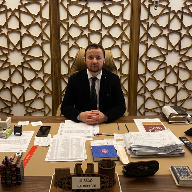 Yağlıdere Müftüsü Akbaş, görevine başladı